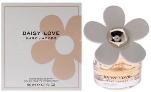 Daisy Love by Marc Jacobs bottle – sweet floral fragrance.

