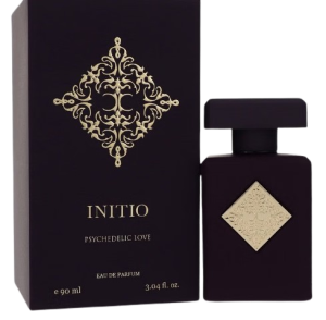 Psychedelic Love by Initio Parfums – floral amber perfume bottle with box