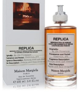 By the Fireplace perfume bottle by Maison Margiela with product packaging